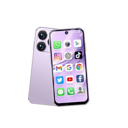 Image of Longben Mini Unlocked Smartphone, 4G Android System 12, 3.88 Inch Full Screen, Dual Sim Card, 2MPx+5mMP HD Camera, 1950mah Long Lasting Battery Life, Gps/Wifi/Face Recognition/Otg(3GB+32GB Pink)