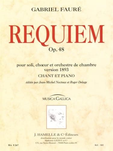 Image of Requiem op. 48 - Version 1893. Vocal And Piano.