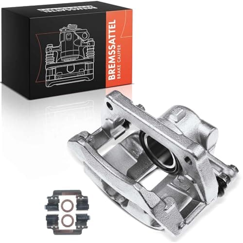 Image of Frankberg Brake Caliper Disc Brake Front Right with Bracket Compatible with (hole spacing 120mm) Mi.n.i R50 R53 Mi.n.i Cabriolet R52 Replace# 34116770192