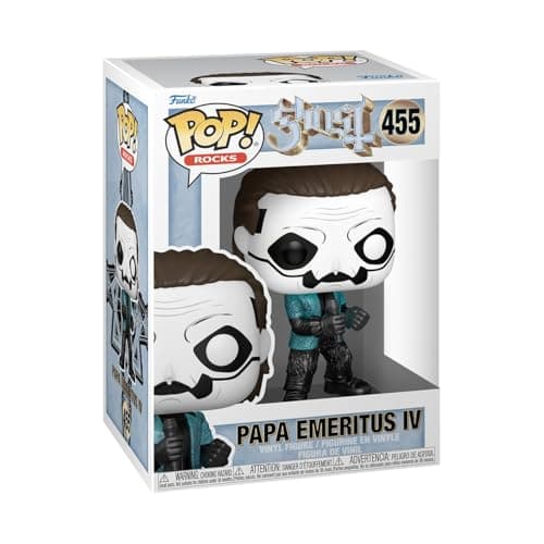Image of Funko POP! Rocks: Ghost Glam - Papa - Glitter - Ghost Band - Collectable Vinyl Figure - Gift Idea - Official Merchandise - Toys for Kids & Adults - Music Fans - Model Figure for Collectors