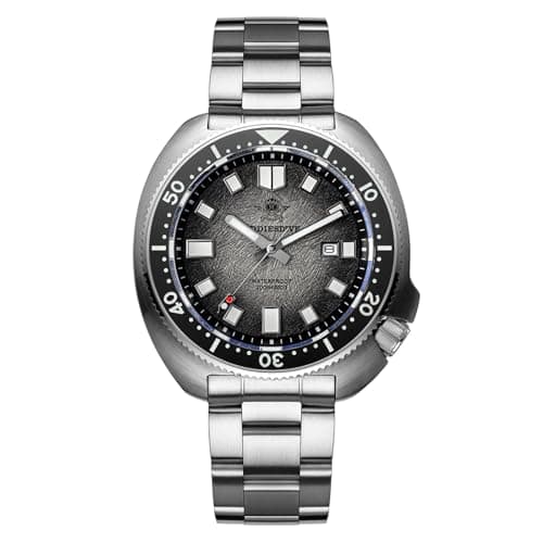 Image of ADDIESDIVE Men's Diving Watch 200m Water Waterproof 2115 Quartz Movement Synthetic Sapphire Crystal Rotating Bezel BGW9 Luminous Date Stainless Steel Analog Watch AD2511