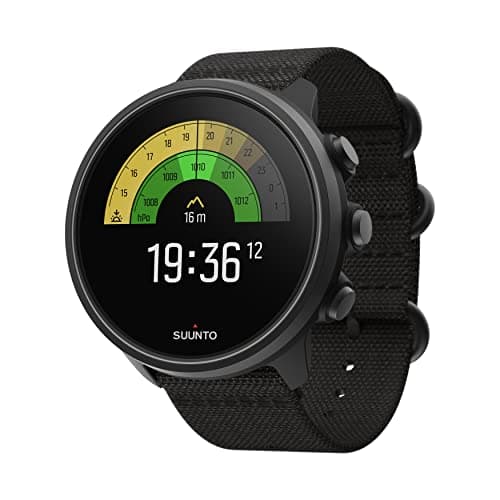 Image of Suunto 9 Baro GPS sports watch with long battery life and heart rate measurement at the wrist