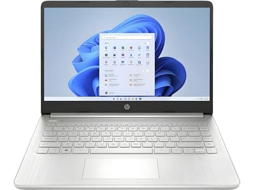 Image of HP 14s-dq5500sa 14" Laptop | Intel Core i5-1235U | 8GB RAM | 256GB SSD | Full HD Display | Intel Iris Xe Graphics | Dual Speakers | Built In Digital Microphone | Windows 11 Home | Silver