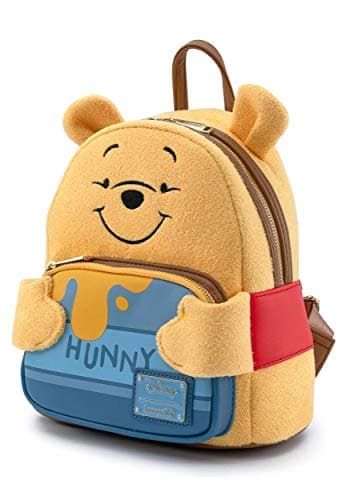 Image of Loungefly Disney Winnie the Pooh Hunny Tummy Womens Double Strap Shoulder Bag Purse