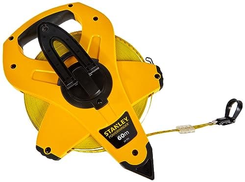 Image of Stanley 2-34-775 60m PowerWinder Open Frame Fibreglass Long Tape