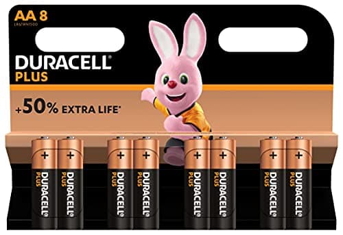 Image of Duracell Plus AA Batteries Pack of 8