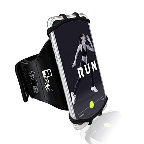 Image of Universal Running Armband compatible with Samsung Galaxy S25/S24/S23/S22/S21/S20/S10/Plus/Ultra. Running Phone Holder