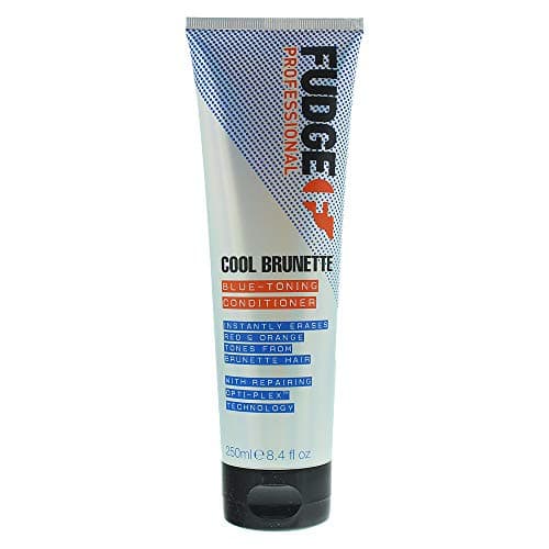 Image of Fudge Professional Cool Brunette Conditioner, Blue Toning, For Brunettes, Removes Orange/Red Tones, 250 ml