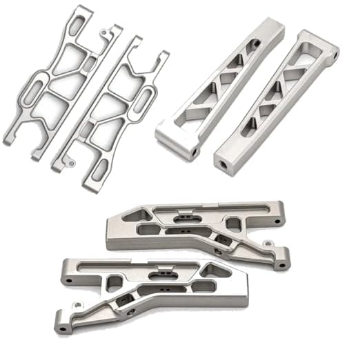Image of GTVNPOA RC Upgrade Parts For Team For Corally For Kronos 1/8 Metal Front And Rear Suspension Arm Set RC Car Upgrades Parts Accessories Replacement(Front Rear 3pcs)
