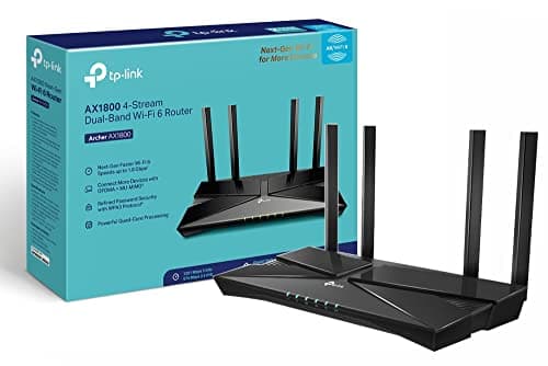 Image of TP-Link Archer AX1800 WiFi 6 Router, Next-Gen Dual Band AX1800 Mbps Gigabit Wireless Router, Internet Booster Routers, Booster, Dual-Core CPU, Gaming Xbox-PS4-Steam-4K, WPA3 Security