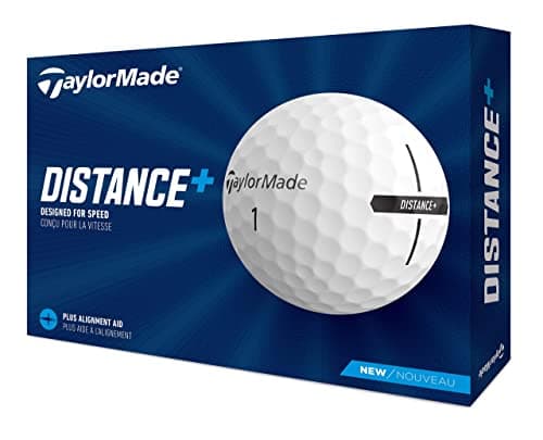 Image of TaylorMade Distance+ Golf ball,white