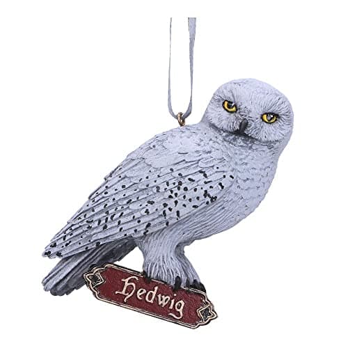 Image of Nemesis Now Harry Potter Hedwig Hanging Ornament, White, 9cm