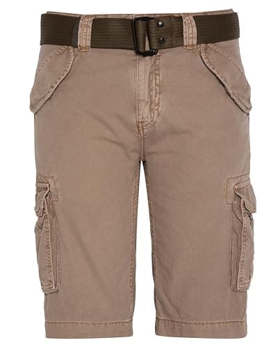 Image of Schott NYC Men's Trbatle30pk2 Short, Tobacco, 28W