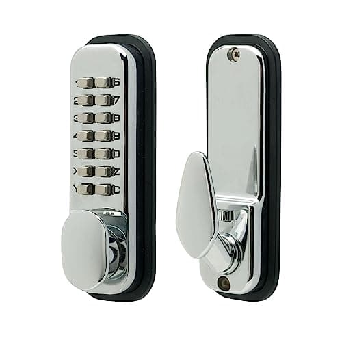 Image of Sterling S2235PC Polished Chrome 14-Push Button Digital Door with Hold Back Function