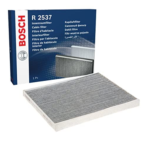 Image of Bosch R2537 Activated Carbon Cabin Filter, Replacement Filter - Against Unpleasant Smells, Pollen and Dust for Cleaner Air Inside the Vehicle