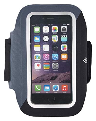 Image of RONHILL Running, Phone Armband, All Black, M/L