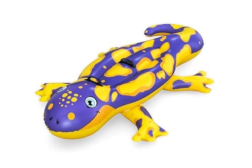 Image of Bestway | Inflatable 2-Person Kids Ride On Pool Float, Water Toys for Swimming Pool, Salamander 1.91 m x 1.19 m