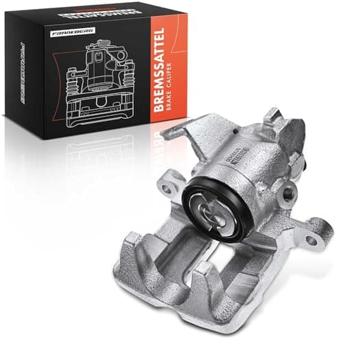 Image of Frankberg Brake Caliper Disc Brake Rear Axle Left Compatible with Golf II 19E/1G1 III 1H1 J.e.t.t.a II 19E/1G2/165 P.a.s.s.a.t 3A2/35I/32B/3A5 Cordoba Replace# 535615423