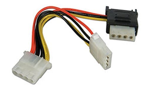 Image of LINDY SATA Power Adapter Splitter Cable 0.15m