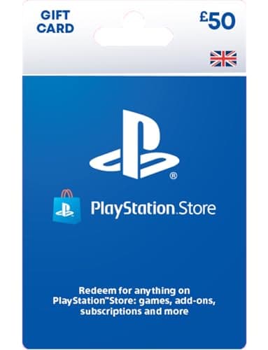 Image of Sony PlayStation Gift Card (50GBP) - UK Redemption - Delivered by post