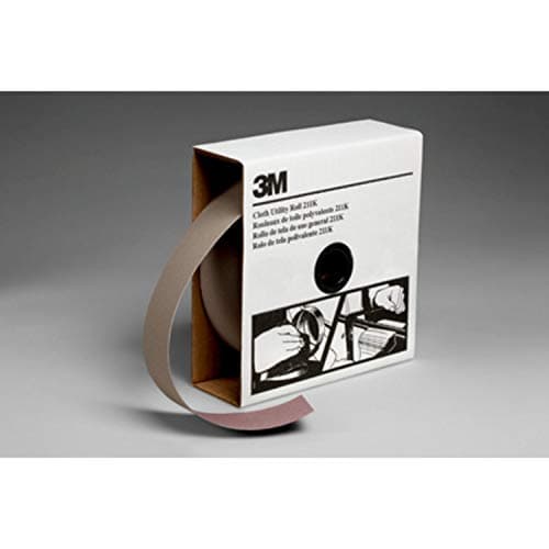Image of 3M Utility Cloth Roll 211K, 2 in x 50 yd 500 J-weight