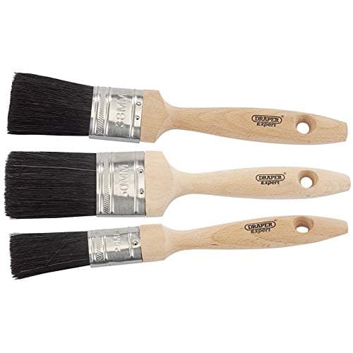 Image of Draper 82514 Heritage Range Professional Paint-Brush 3 Piece Set