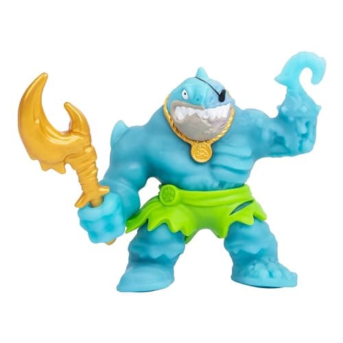 Image of Heroes of Goo Jit Zu Cursed Goo Sea. Super Oozy, Goo Filled Toy Thrash Action Figure Hero Pack. With Colour Changing Face That Reveals His Curse.