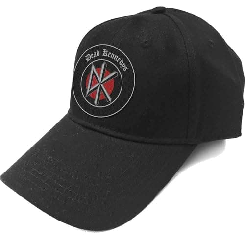 Image of Dead Kennedys Baseball Cap Patch Band Logo Official Black Strapback One Size