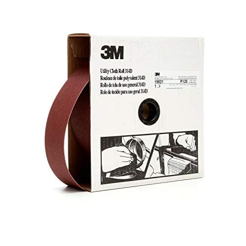 Image of 3M Utility Cloth Roll 314D, 2 in x 50 yd P80 J-weight