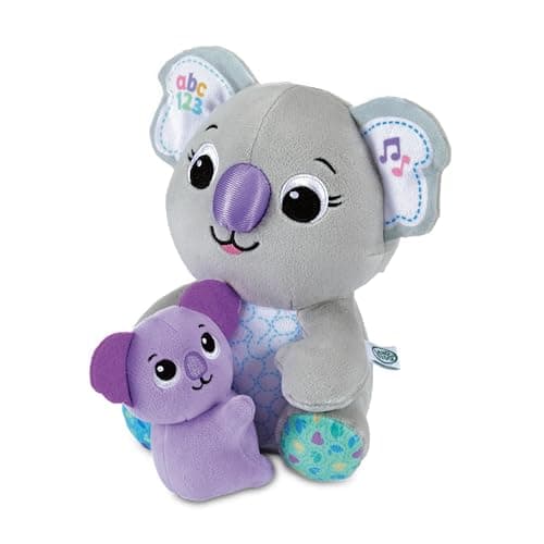 Image of LeapFrog Cuddle & Learn Koalas, Plush Koala Duo, 5 Songs Included, Teaches Early Vocabulary, Feelings & Emotions, Fine & Gross Motor Skills, Suitable for Ages 9, 12, 18 Months+, English Version