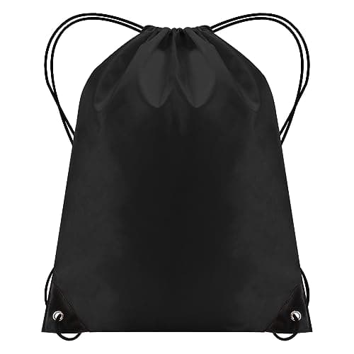 Image of JFmall Drawstring Bags, Swim Bag PE bags for kids Waterproof Swimming Sports Back Pack Drawstring Gym Bag Suitable for School Beach Travel