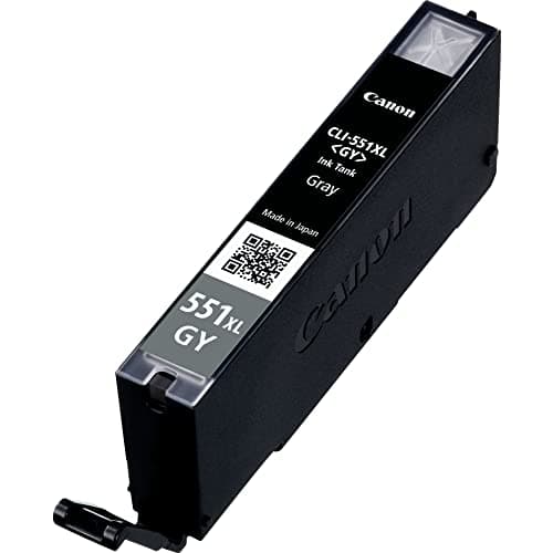 Image of Canon Original CLI-551xl High Capacity Ink Cartridge, Grey