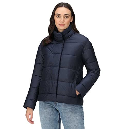 Image of Regatta Womens/Ladies Raegan Puffer Jacket (12 UK) (Navy)