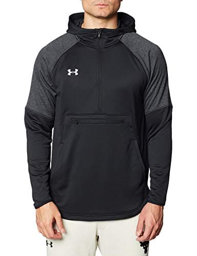 Image of Under Armour Men's UA Qualifier Fleece Anorak (Black, XX-Large)
