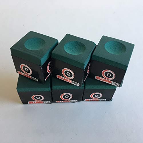 Image of Gamesson Green Cue Chalk - Pack of 6 | Premium Snooker, Pool & Billiards Cue Tip Chalk, Essential for Precise Shots & Play | Sports Accessories for Amateur & Professional Players