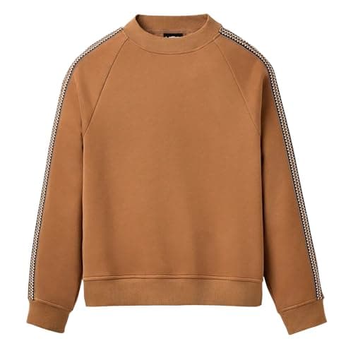 Image of UGG Men's Tasman Crewneck Sweatshirt, Chestnut, L