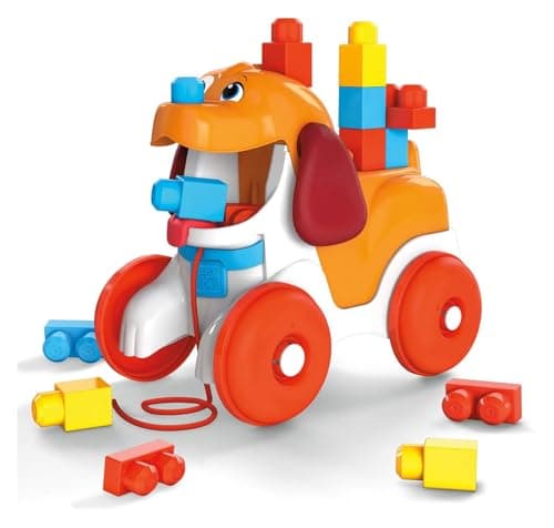 Image of Mega Bloks Pull-Along Puppy