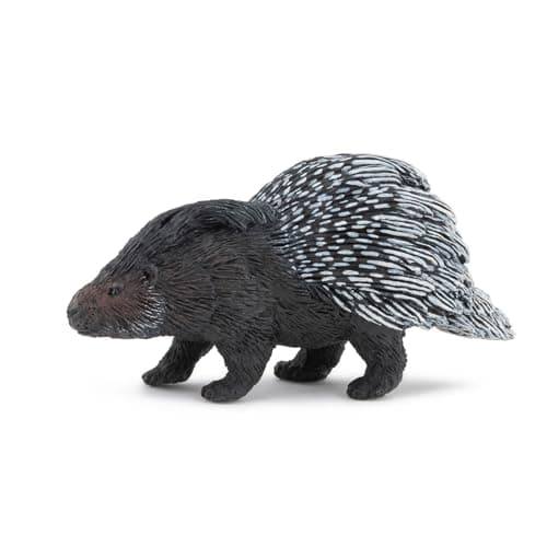 Image of PAPO - Realistic Porcupine Figure - Ages 3+ - Forest Animals Collection - Educational Play Nature Discovery - Gift Idea Toy for Girls and Boys