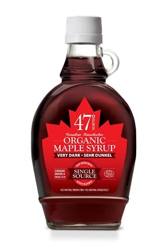 Image of 47° North Single Source Organic Canadian Maple Syrup Grade A (250g, Very Dark)