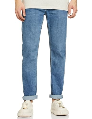 Image of GUESS Men Relaxed Fit Jeans, In Mid, 32