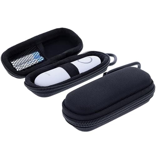 Image of foto-kontor Bag Compatible with Beurer BR 60 BR 90 BR 10 hygienic Storage and Safe Transport case for Insect bite Healer Protective Cover Black