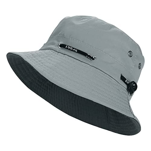 Image of Unisex Summer Bucket Hat Wide Brim Sun Hat UPF 50+ Fisherman Hat Sun UV Protection Hat Adjustable Fishing Hat Beach Hat Foldable Outdoor Cap for Women Men Hiking Camping Traveling Hunting Fishing