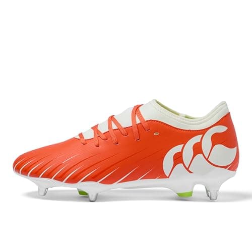 Image of Canterbury Unisex Adult Speed Falcon Team Rugby Boot, Orange, 11