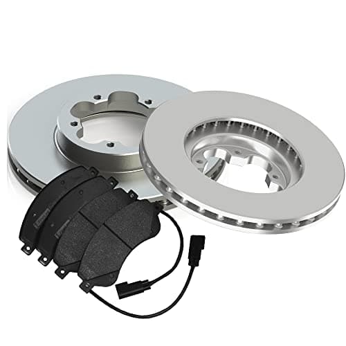 Image of Front Brake Discs & Pads axle set fits for Ford Transit VAN Minibus Tourneo Mk7 (2006-2014) 2.2 TDCi 250, 260, 280, 300, 310 FWD (Front Wheel Drive) 15" wheels
