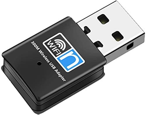 Image of Multibao 300Mbps Wireless Network USB WiFi Dongle 802.11 B/G/N Adapter for PC Laptop compatible with Windows XP/VISTA / WIN7 / WIN 8 / WIN10 / MAC/LINUX
