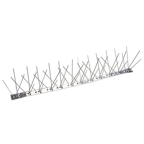 Image of Fixman 196435 Stainless Steel Bird Spikes 10pk 500 mm (4 Spike)