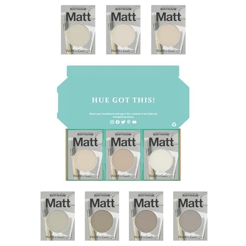 Image of Rust-Oleum Wall Paint in Matt Finish - Restful Neutrals Tester Box