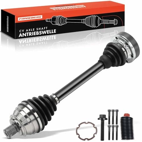 Image of Frankberg Joint Kit Drive Shaft CV Joint Kit Mitout ABS Ring Front Axle Compatible with Transporter IV Bus 70B 70C 70J 70K 7DB 7DC 7DJ 7DK 1.9L-2.8L 1990-2003 Replace# 701407271M