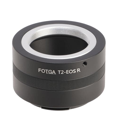 Image of FOTGA T2-EOSR Lens Mount Adapter Ring for T2 T Lens to R3 R5 R5C R6 Mark II R7 R8 R10 R50 R100 RP Camera, Compatible with Canon EOS R Mount Series Mirrorless Camera