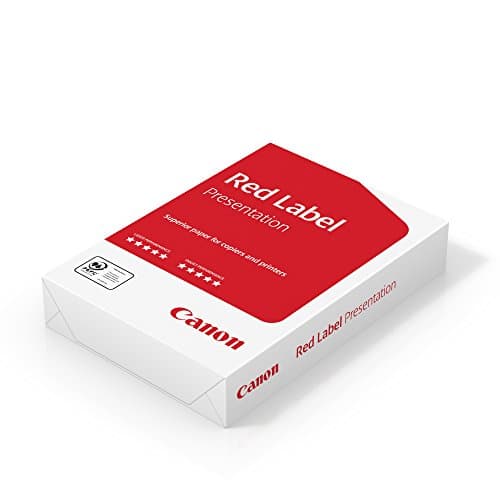 Image of Canon Red Label Presentation PEFC 80gsm White Copier/Printer Paper 80gsm (1 x 500 Sheets) A4